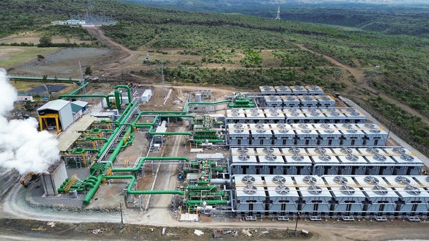 Surface facilities for baseload geothermal generation.