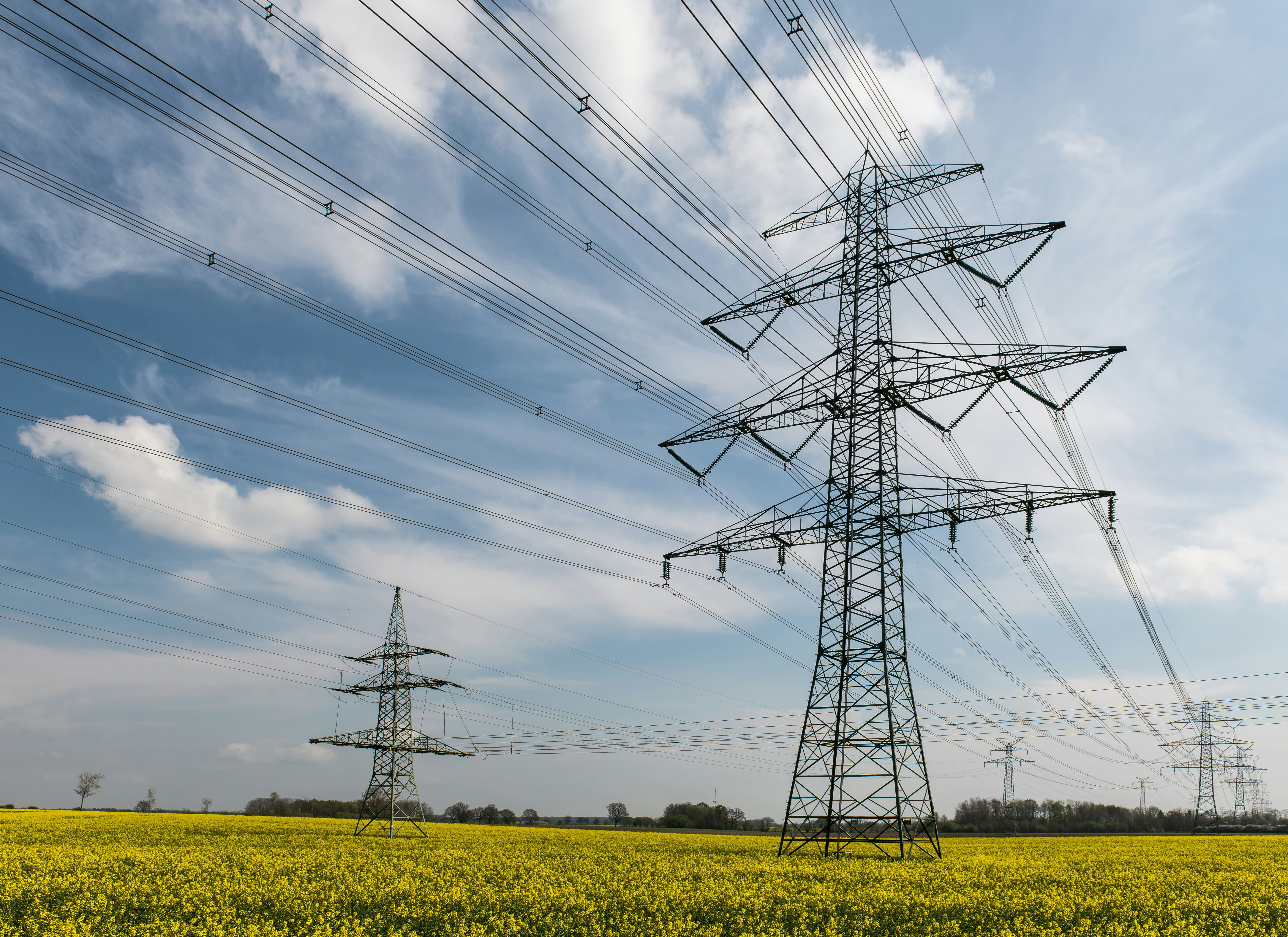 Substations and power evacuation infrastructure.
